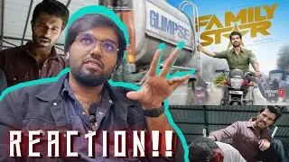 Family Star Glimpse | REACTION!! | Vijay Deverakonda, Mrunal Thakur | Parasuram | Dil Raju |