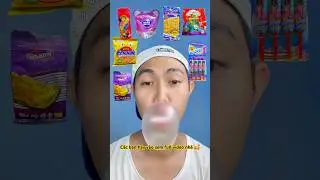 🍭🎈😋Kẹo Thổi Bong B&oacute;ng Si&ecirc;u To #foodblogger #keo #anuong #shortvideo #กินตามอิโมจิ #trendingshorts