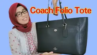 Coach Folio Tote | Tas Coach  Untuk Kerja