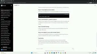 mysql connector not working python