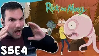 HELLO!? WTF OMG!? | Rick and Morty 5x4 Reaction | First Time Watching | Review & Commentary ✨