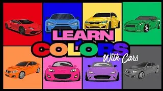 Learn Colors with Cars 🚗 | Fun Toddler Learning Video | Toddler Time TV