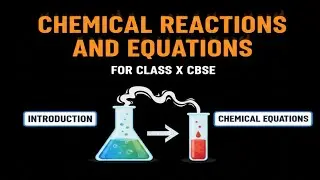 Chemical reactions and equations L-01 class X CBSE 
