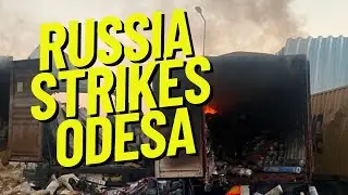 Russia Strikes Odesa In Drone Attack