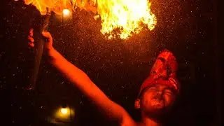 KREN! ATRAKSI SEMBUR API X PRESEAN X TARI TRADISIONAL  PENsi  KOMUNITAS LITERASI Rumah Belajar GeND
