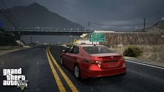 Toyota Camry Hybrid 2019 [ Add-On | Extras | Vehfuncs V ] - GTA 5 Car Mod (2022)