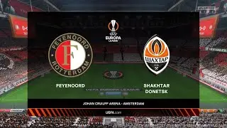 Feyenoord vs Shakhtar Donetsk | UEFA Europa League 16th March 2023 Full Match FIFA 23 PS5&trade; [4K HDR]