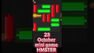 #23thOctoberminigame​#minigamekey​Hamster Kombat Mini Game 23 October | mini game puzzle|puzzle game