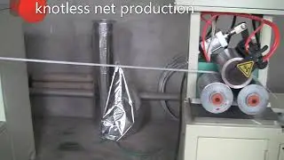 knotless net machine for rose protection net and chrysanthemum net