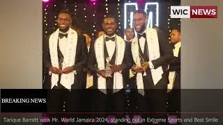 Tarique Barrett, sponsored by Vigorton, was crowned Mr. World Jamaica