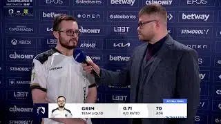 Grim on Stewie2k's comment about him