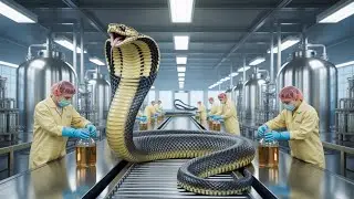 Inside the Snake Bioprocessing Factory &ndash; Full Process How Million-Dollar Luxury Goods Are Made