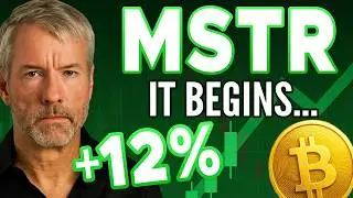 🚨 MSTR +12% &mdash; THE BEGINNING &mdash; DON'T MESS THIS UP