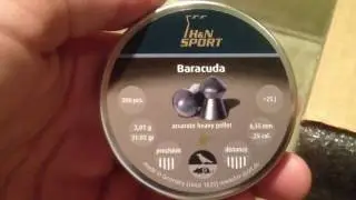 H&N Baracuda .25 Caliber Lead Pellet Review
