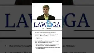 Types of Bankruptcy - Georgia Law
