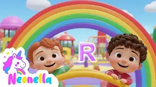 Letter R Phonics Song | R for Rainbow | ABC Song for Kids | @NeonellaKids Nursery Rhymes & Kids Song
