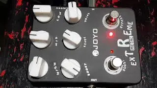 Joyo JF-17 Extreme Metal Distortion - EHX Metal Muff w/ Top Boost clone (Pinoy testing, No talking)