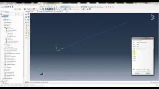Abaqus push rod Buckle Tutorial
