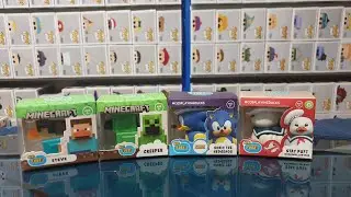 Unboxing: 4 Mini Tubbz Cosplaying Ducks - Minecraft Steve, Creeper, Sonic the Hedgehog and Stay Puft