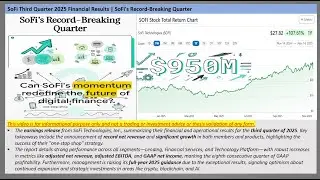 SoFi Third Quarter 2025 Financial Results: SoFi's Record-Breaking Quarter
