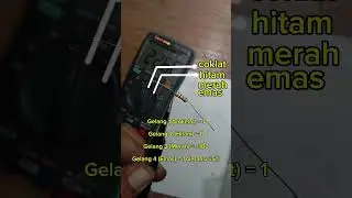 membaca resistor #electrcal #repair  #fyi  #resistance