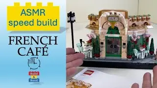 Lego French Cafe ASMR / Speed Build version