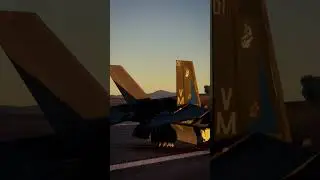 USMC F-35B Lightning II conducts a VTOL takeoff at Nellis AFB, Nevada (2023) #shorts #usmc #f35 #fyp