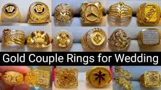 Lightweight Gold Couple Rings for Wedding with Price