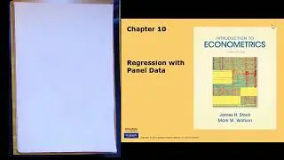 Panel Data Regression Lecture 1