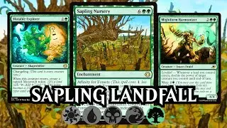 Sapling Nursery Is A Cool New Landfall Card! | MTG Arena Standard Lorwyn Eclipsed