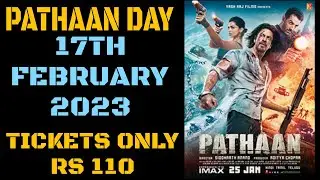 This Friday Is Pathan Day | Pathan Tickets Price will be slashed to Rs 110 | Shahrukh Khan