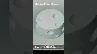 #shorts Swiss Cheese 3D Model for FREE (link in description)