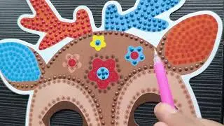 DIAMOND PAINTING | DEER MASK