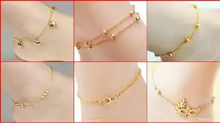 Modern Pearl Anklet Designs Fancy, Attractive & Trendy  // Silver Anklets Collection