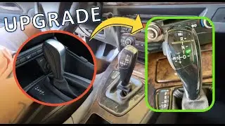 BMW UPGRADE PALANCA DE CAMBIO SERIE E9x HACIA SERIE F (E90 E91 E92 E93 E46) DIY SHIFT KNOB