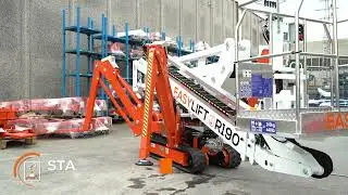 Piattaforma aerea cingolata Easy Lift R190