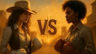 Cowgirl Rules 🏜️ Virtual Western Women AI Boxing Fight Story 🥊