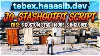 StashOutfit | Item Based Placeable Fridge & Wardrobe | Outfit + Stash System | Free FiveM Script