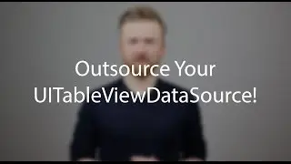 Outsource your UITableViewDataSource!