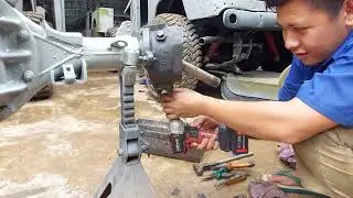 Tutorial membongkar ballhub gardan Hardtop untuk mengganti seal