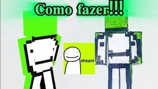 Aprenda a Como Fazer o Boneco de Papel do DREAM - FICOU &Eacute;PICO!!!