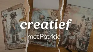 Simpele art journal pagina´s, Maremi´s small art Steampunk