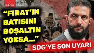 SDG için son uyarı! Suriye ordusunan net çağrı! 