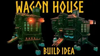 Valheim Wagon House Build Showcase *warning* COZY