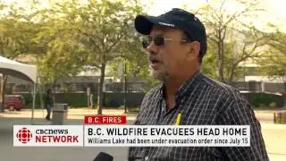 CBC News Network: Interview with evacuee from Williams Lake