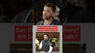 Deepinder Goyal Responds to MP Raghav Chadha on 10-Minute Delivery 🚴&zwj;♂️ #blinkit #zomato