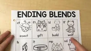 Learn to Read: Ending Blends