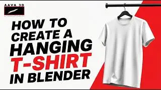 How to create a hanging t-shirt in Blender