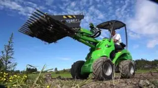 Avant kniklader landbouw