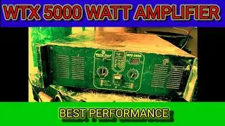 world ton WTX -5000 watt power amplifier made in india 2500 per channel output price 35000 Rs.DRD